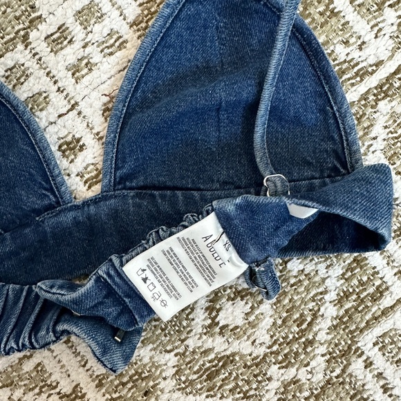 Agolde denim bra - Picture 3 of 3